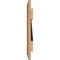 Ekena Millwork Spaced Board-n-Batten Shutters w/Z-Bar, Rough Sawn Western Red Cedar, 23W x 19H, PR RBS06Z23X019RWR - alternate 4